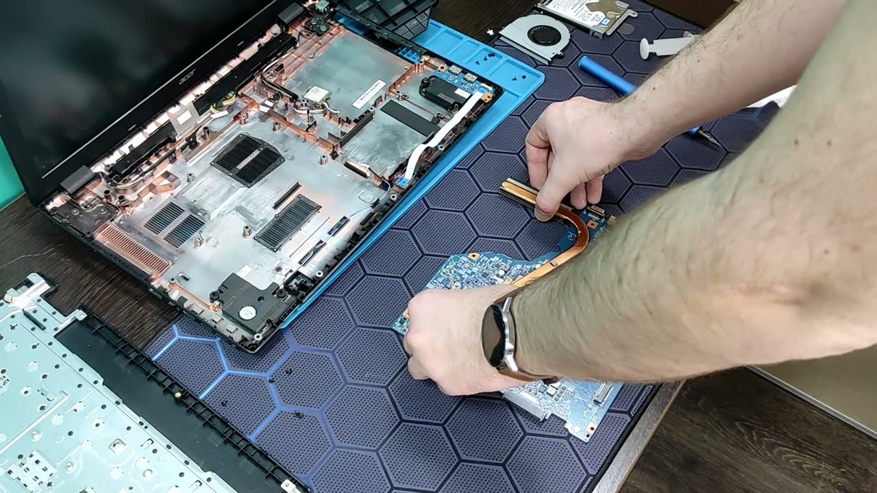 Апгрейд ноутбука Acer travelmate p278-mg
