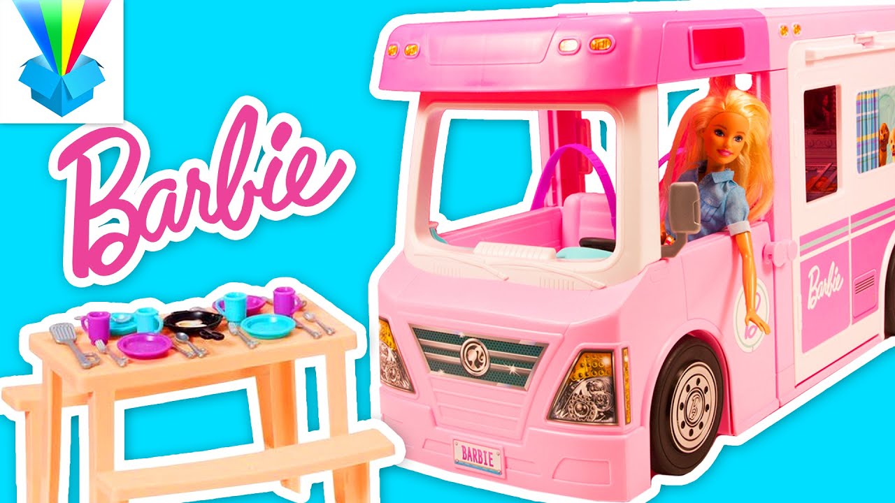 Kicsomi - 🦄 Kiki 🦄: 🎁 Barbie luxus lak&oacute;aut&oacute; 😯🚐🍹