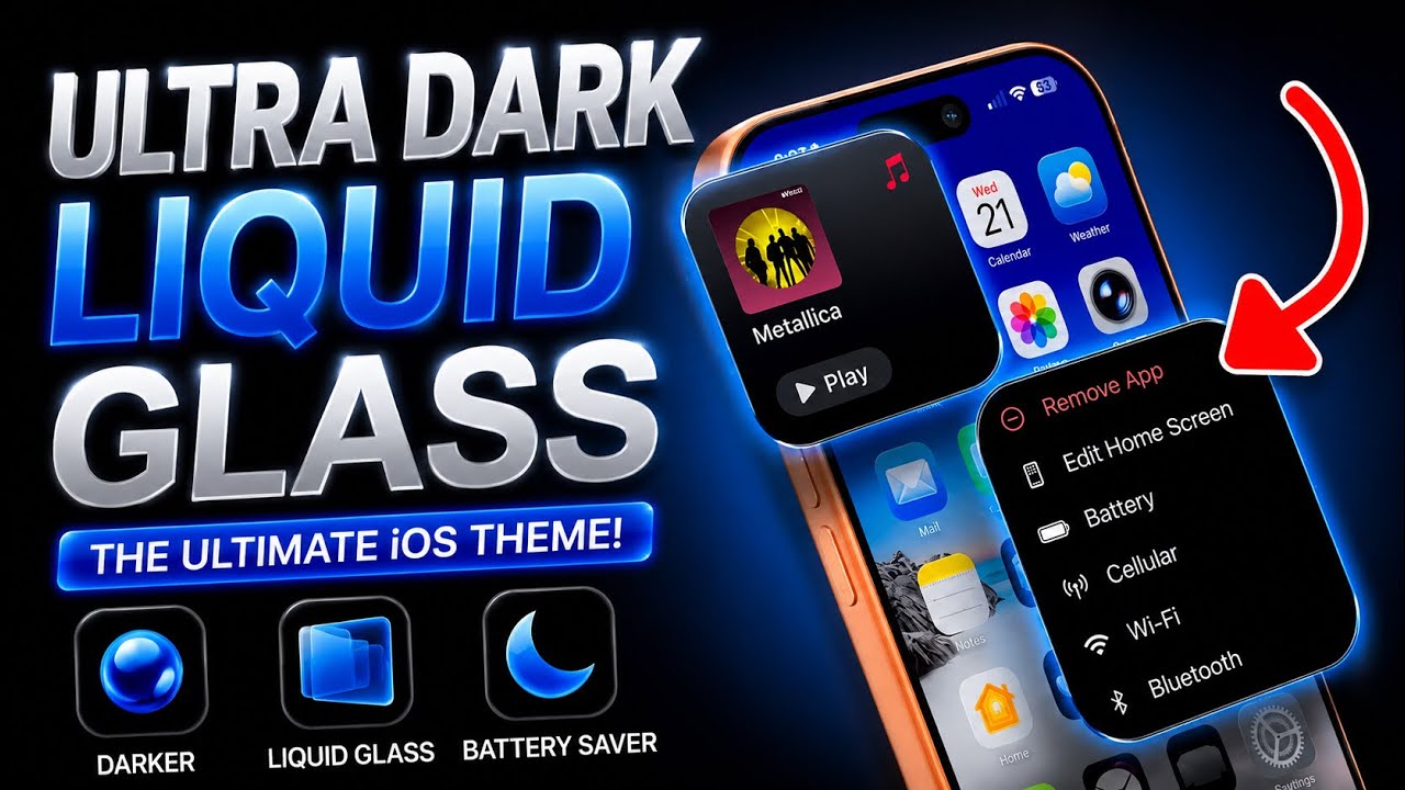 iOS 26.2 - Turn On (ULTRA DARK) Liquid Glass on iPhone!