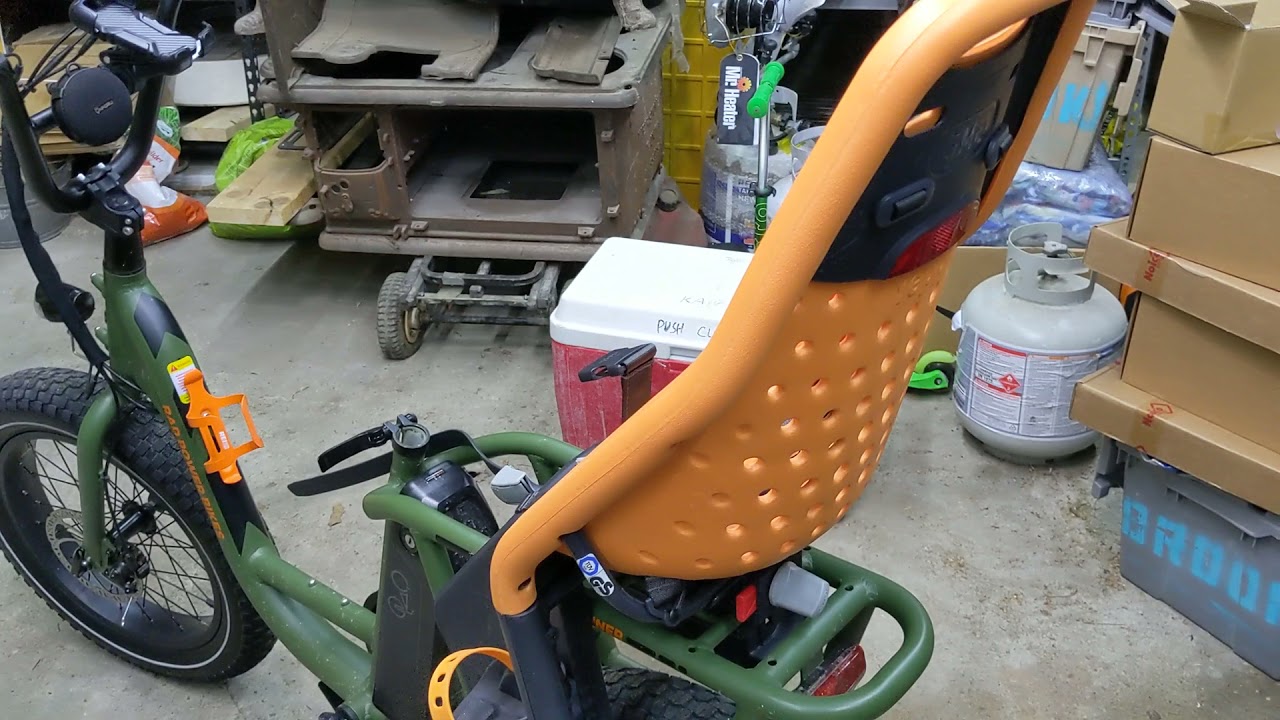 Rad Runner vs Rad Runner Plus, and Thule Yepp Maxx easy fit seat