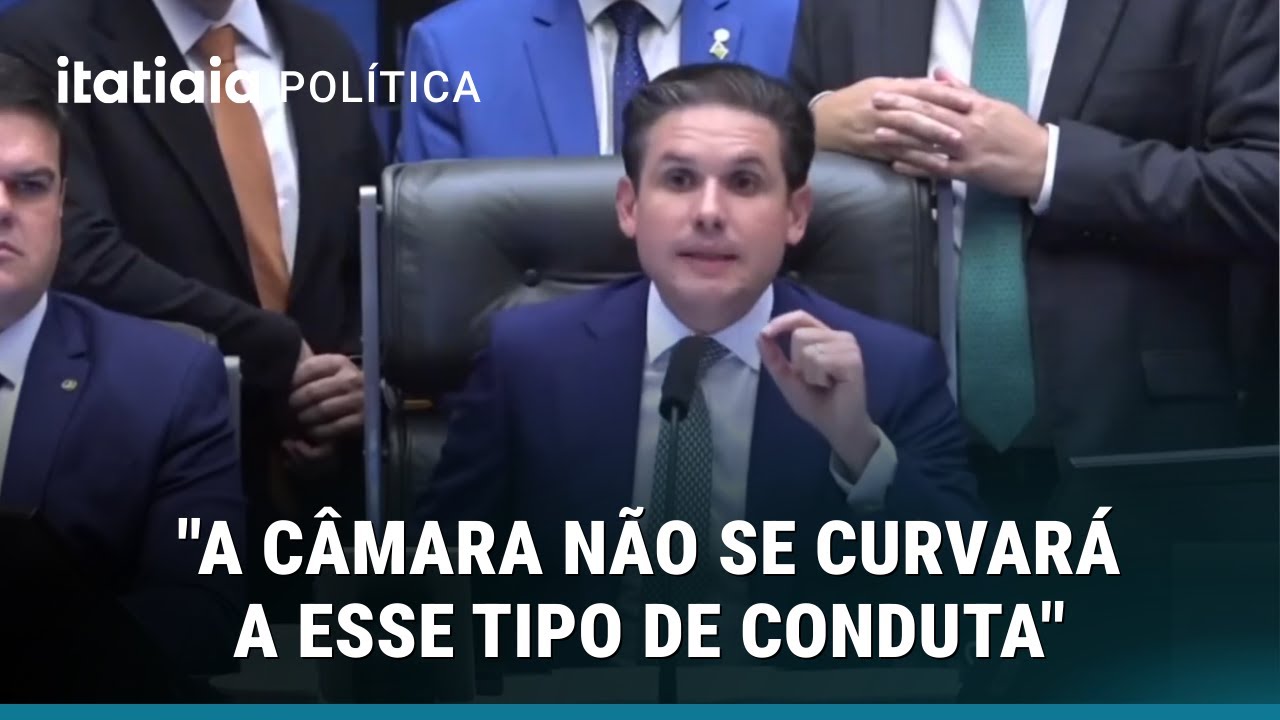 HUGO MOTTA DIZ QUE NÃO ADMITIRÁ QUE OCUPEM CADEIRA DA PRESIDÊNCIA