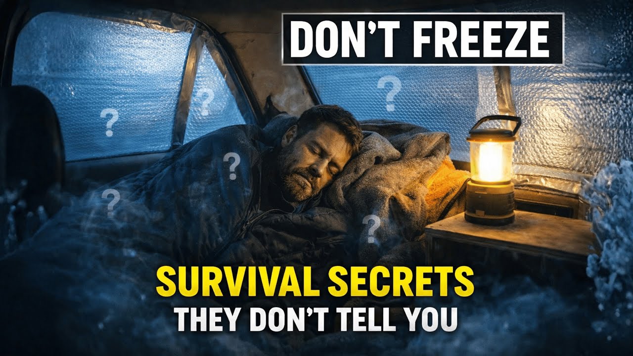 How Homeless People Sleep In A Car Without Heating