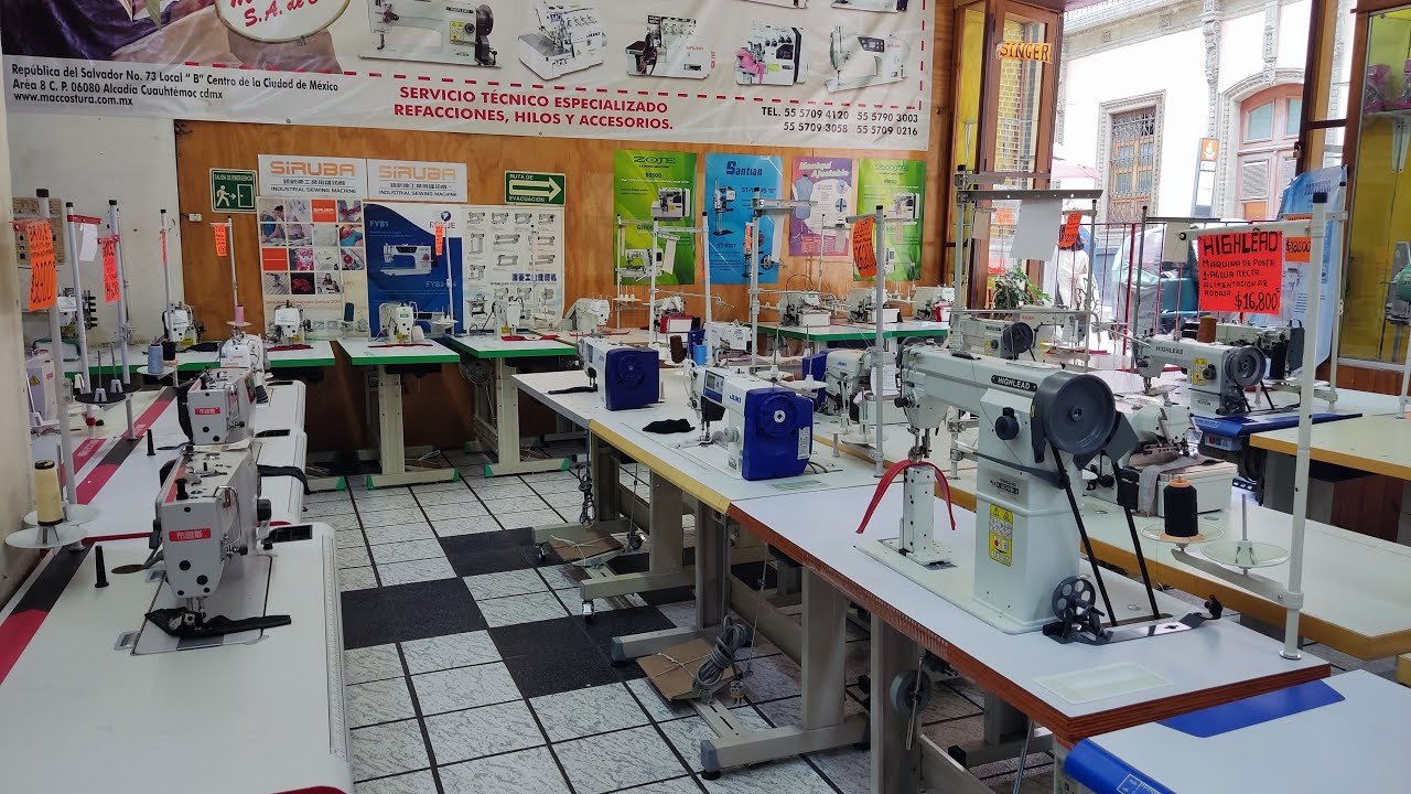 Como Comprar en una tienda de Maquinas / Mac Costura CDMX
