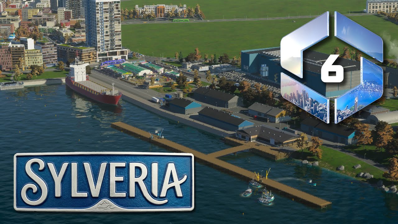 Sylveria se met à la Pêche ! - Cities Skylines II