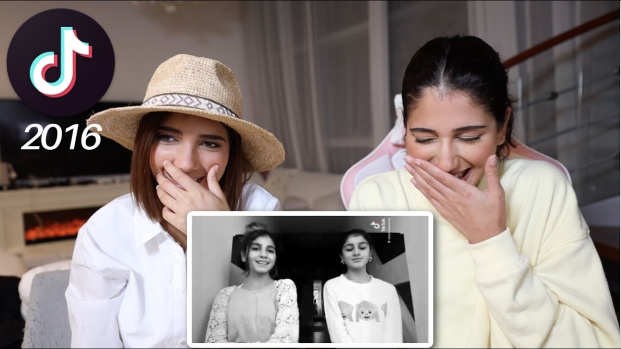 ردة فعلنا على فيديوهاتنا القديمة في التيك توك😭