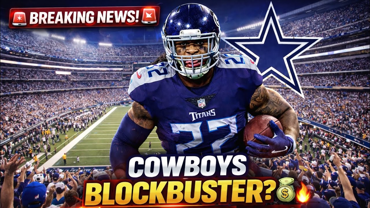 🚨COWBOYS NFL SHOCKED🏈 Derrick Henry Signed long Contract with Dallas cowboys its Announced✅✅Jerry🔥🔥