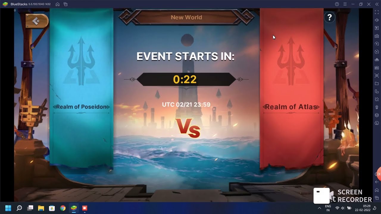 Lord of Seas - 1st KvK - Day-1 event
