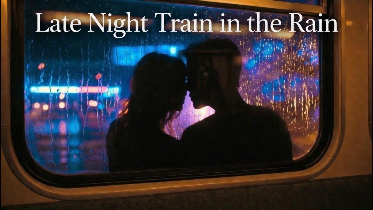 Late Night Train in the Rain 🚆💙 Relaxing Love Lofi for Study & Focus