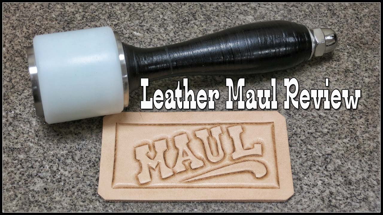 Leathercraft: Light weight leather stamping maul - Leather Maul Review