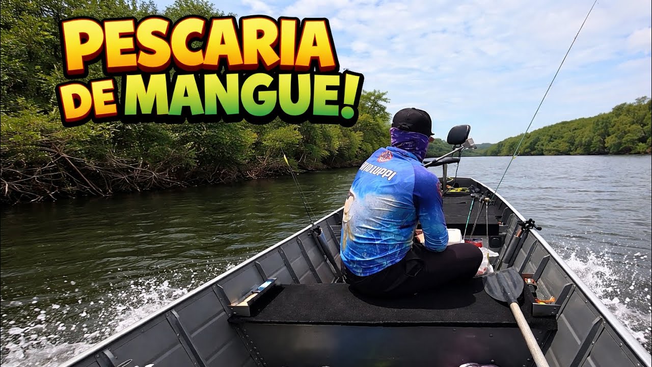 💥PESCARIA DE MANGUE COM MUITA AÇÃO DE PEIXE💥