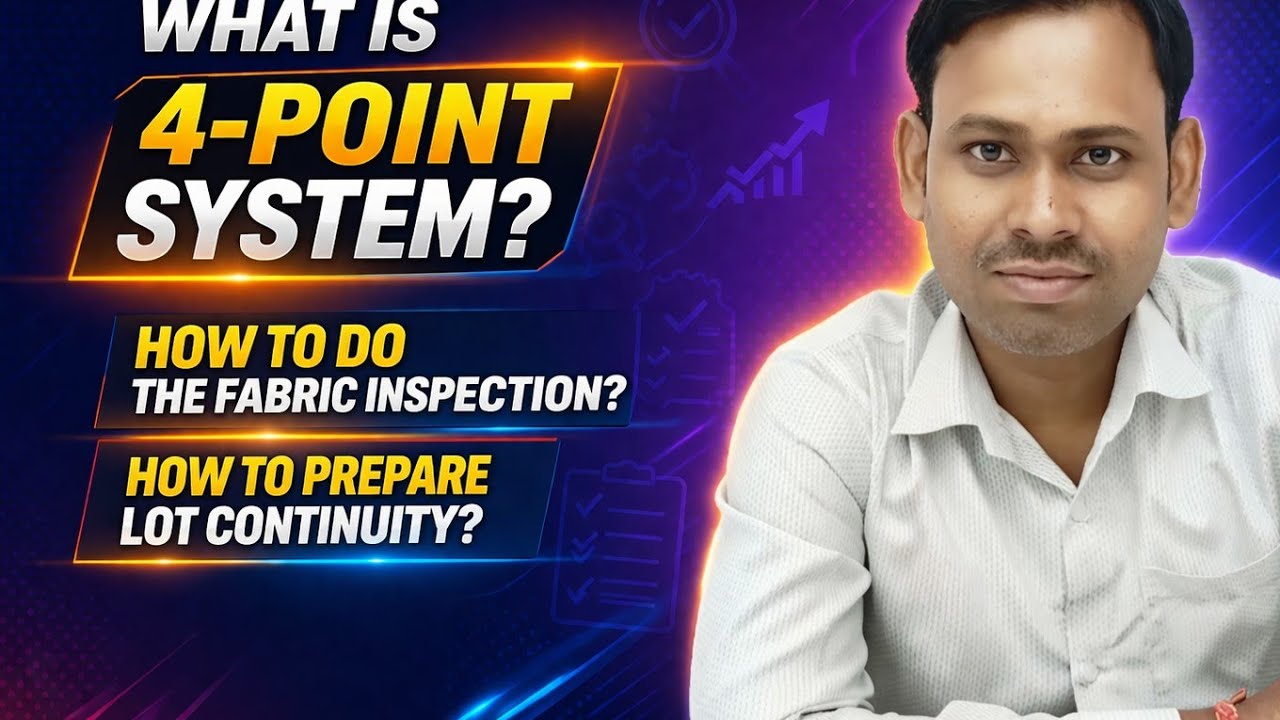 What is 4-Point System? How to do the Fabric inspection? फैब्रिक की चेकिंग कैसे करे?