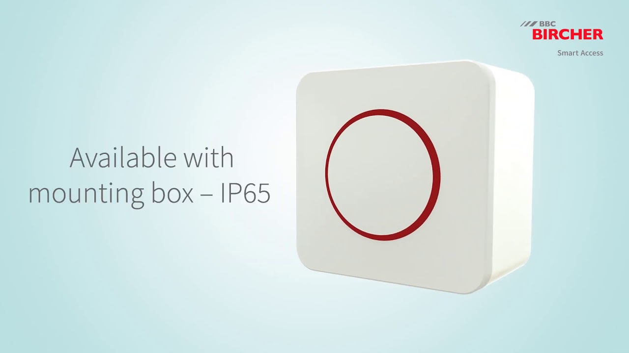 CleanSwitch Hygiënisch design/Hygienic design - BBC Bircher Smart Access