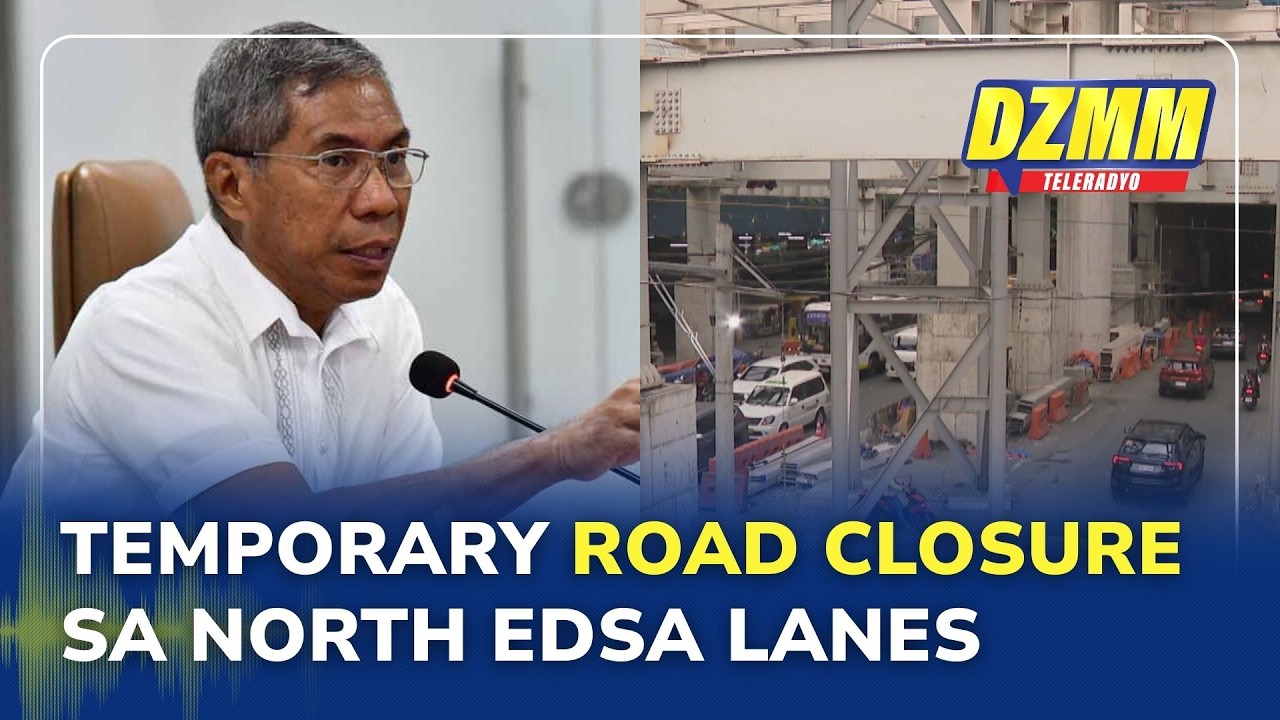 MMDA to implement temporary road closures in EDSA starting Feb. 1 for MRT 7 girder activities