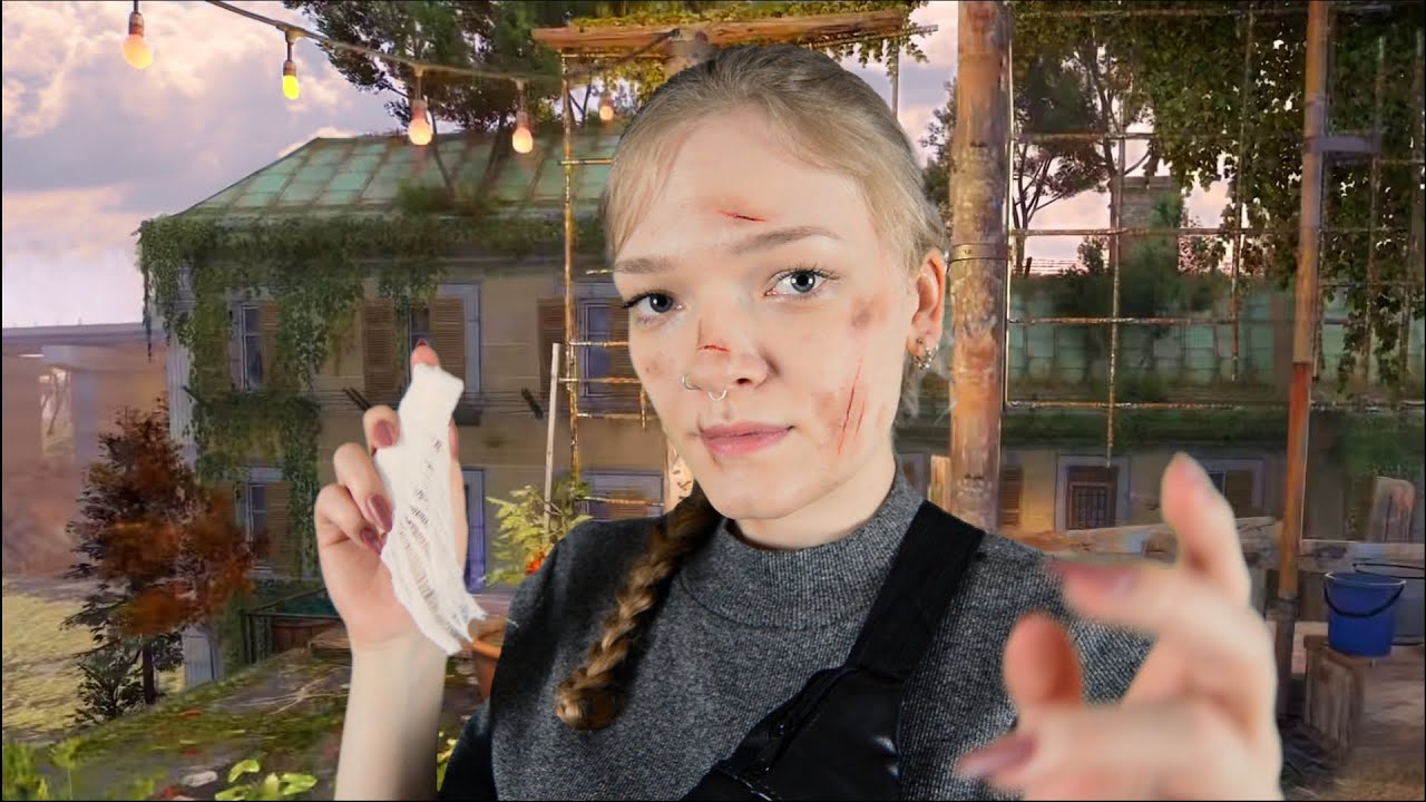 You saved me, let me help you! 🧟 Zombie Apocalypse ASMR Roleplay (treating your wounds)