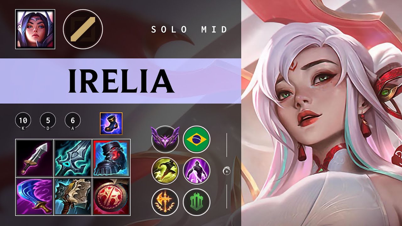 Irelia Mid vs Ahri - BR Master Patch 26.01