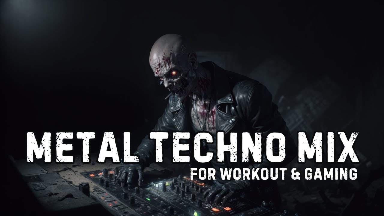 Metal Dark Techno Mix / Neon Nightmare, Mechanical Mayhem / Instrumental For WorkOut and Gaming