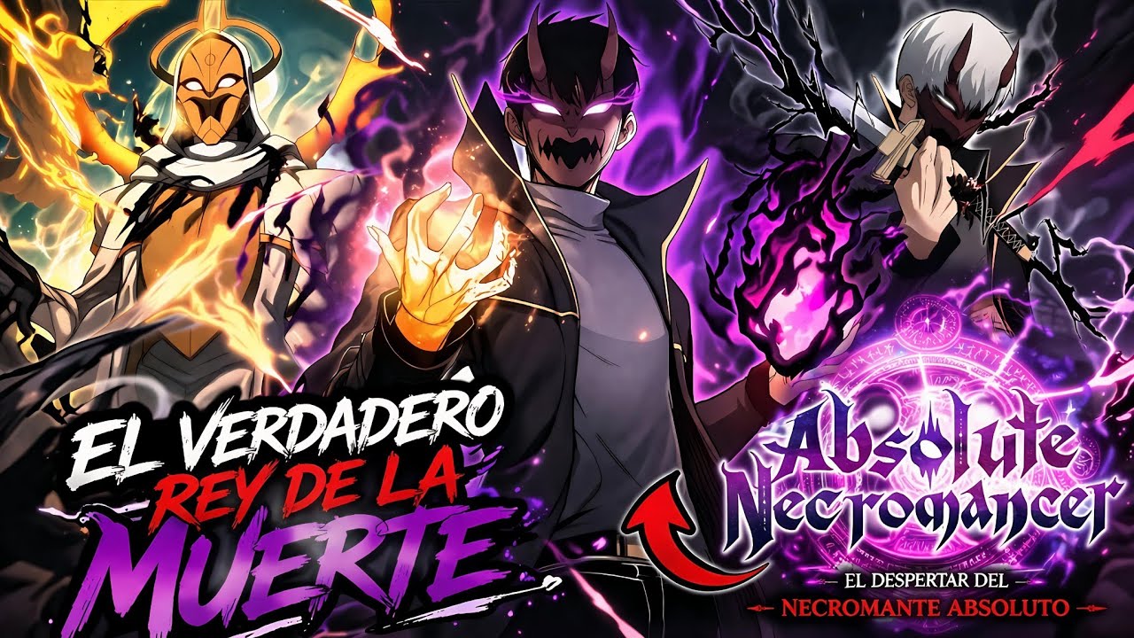 De PRINCIPIO a FIN | EL NIGROMANTE INIGUALABLE MANHWA COMPLETO 