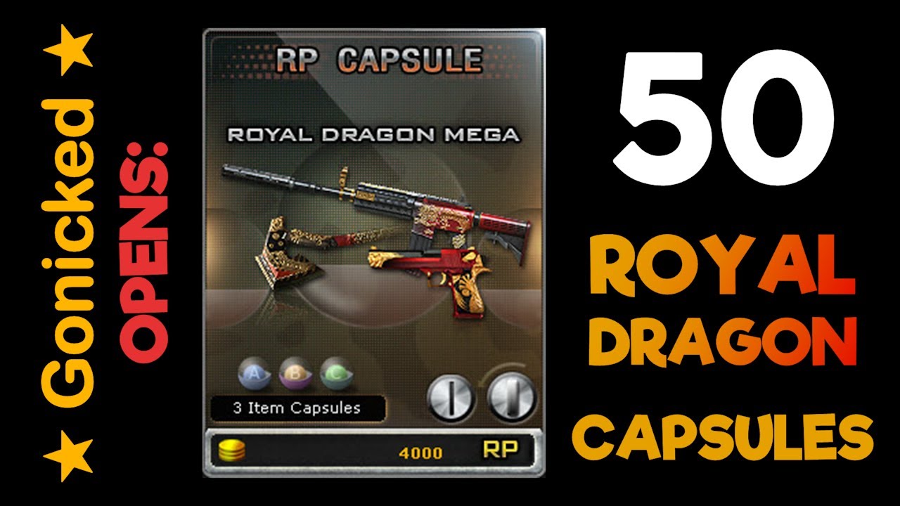 CrossFire EU - Royal Dragon Mega - Capsule Opening