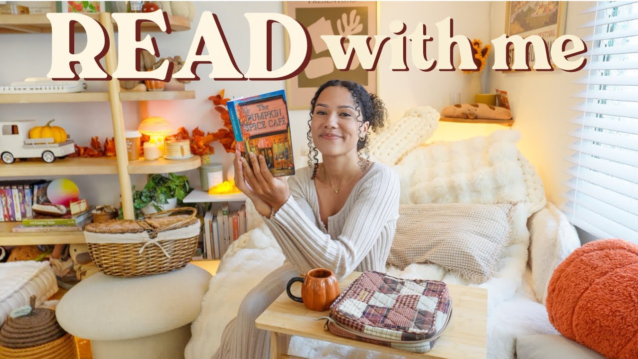 COZY READ WITH ME📚 (1.5 HRS of reading body doubling & cozy jazz)