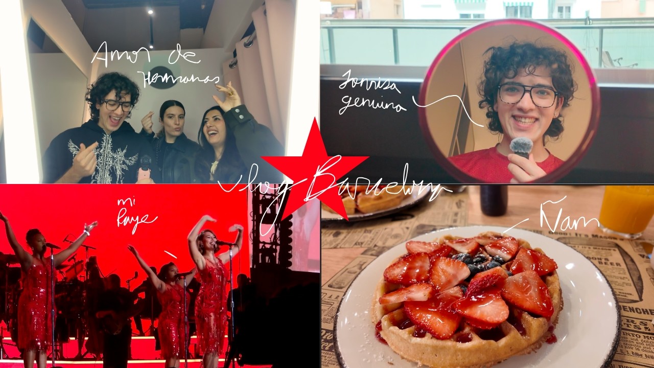 Vlog Barcelona: amor de hermanas, Raye y shock de realidad