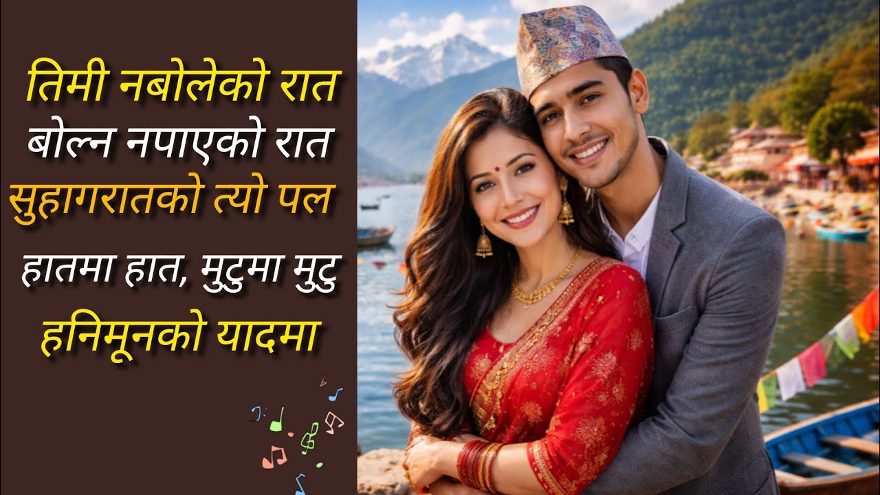 सुहागरातको त्यो पल... ।। Suhagrat song #lovesong #romanticsong #nepaliromanticsongs #geetgunjan 