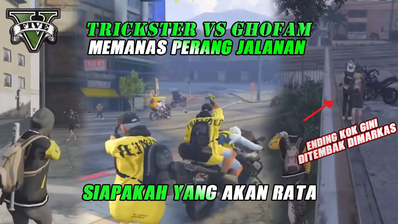 TR VS GHO-PERANG JALANAN TR CARI SAMPE KE AKAR