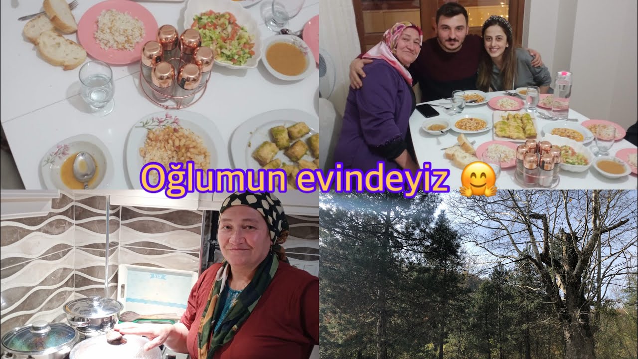 OĞLUMUN EVİNE GELDİM🏠 GELİNİM VE KUZENLERİ✔️ ZONGULDAK’ a DÖNÜŞ💯 AKŞAM YEMEKLERİ🍴 GÜNLÜK VLOG🆕