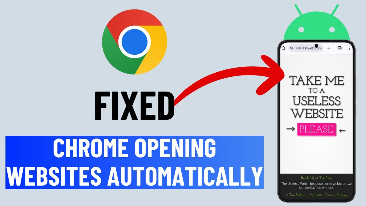 How to Stop Chrome From Opening Websites Automatically on Android