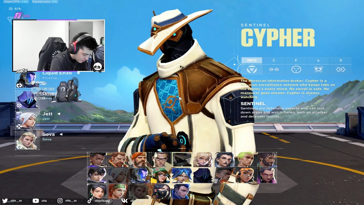 1000+ HOURS ON CYPHER! MVP! ASCENT! LIQUID NATS PRO CYPHER VALORANT RANKED GAMEPLAY