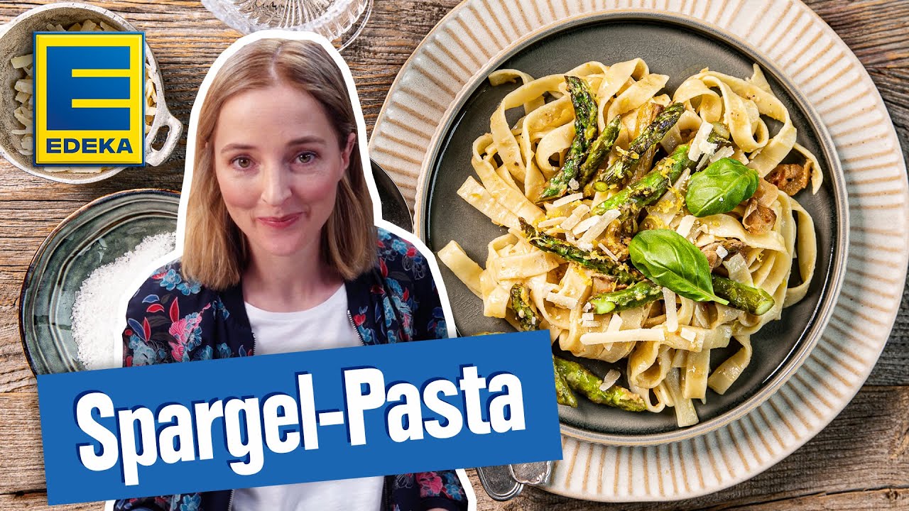 Spargel-Pasta | Nudeln mit grünem Spargel