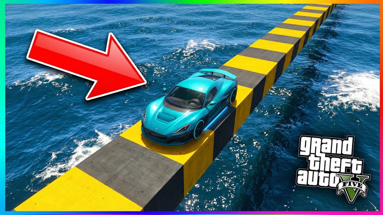 GTA 5 STUNT PARKOUR RACE