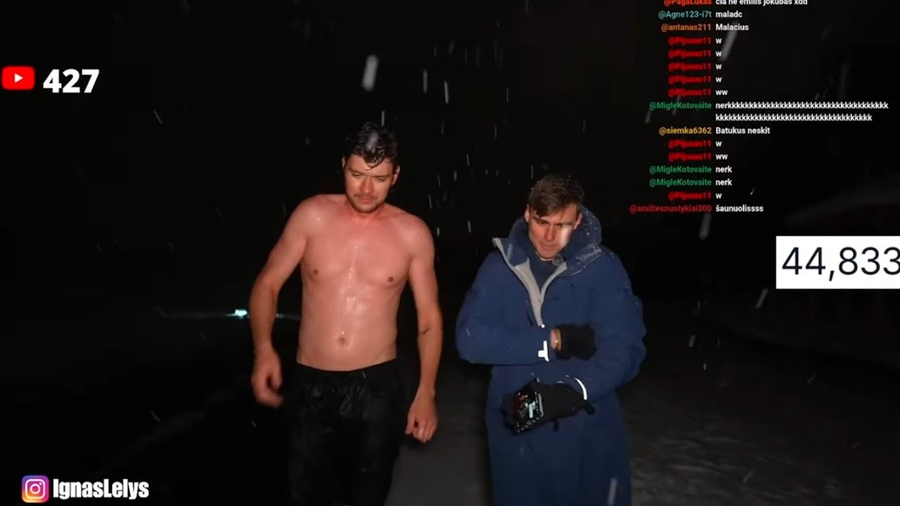Šoku į LEDINĘ EKETĘ 🥶 + 100€ konkursas žiūrovams (LIVE)