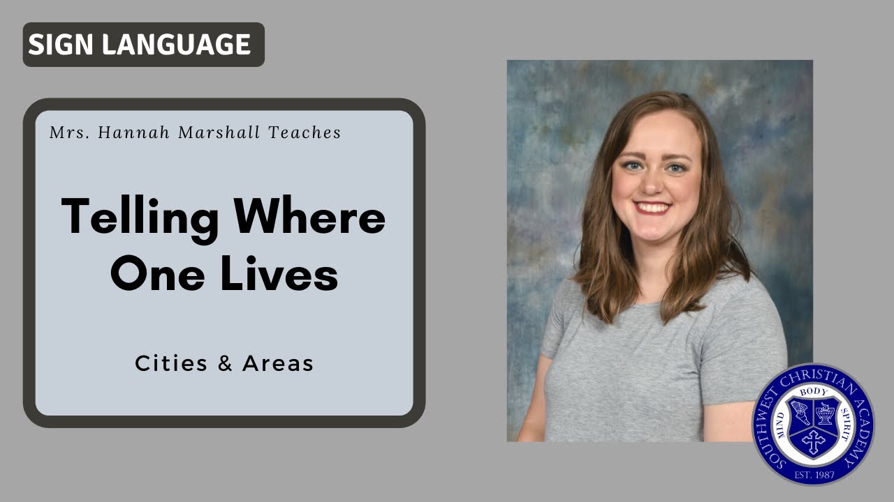 Beginner ASL - Where Do You Live