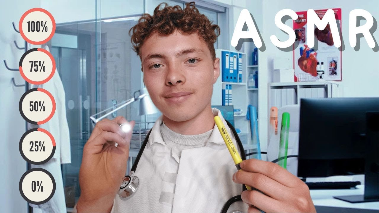 ASMR FR: Roleplay👨‍⚕️Médecin quel est ton % de santé ?👨‍⚕️