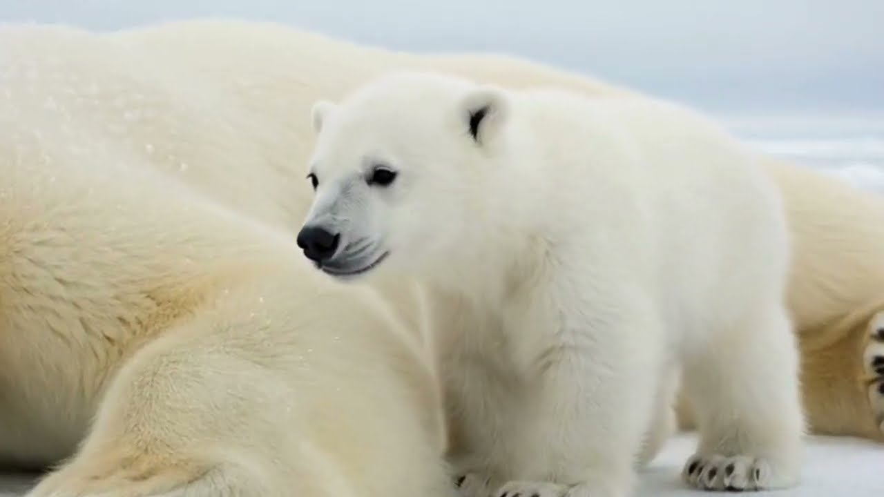 Animal Rescue : Rescue Team Save a Tiny White Polar Bear Cub In Siberia