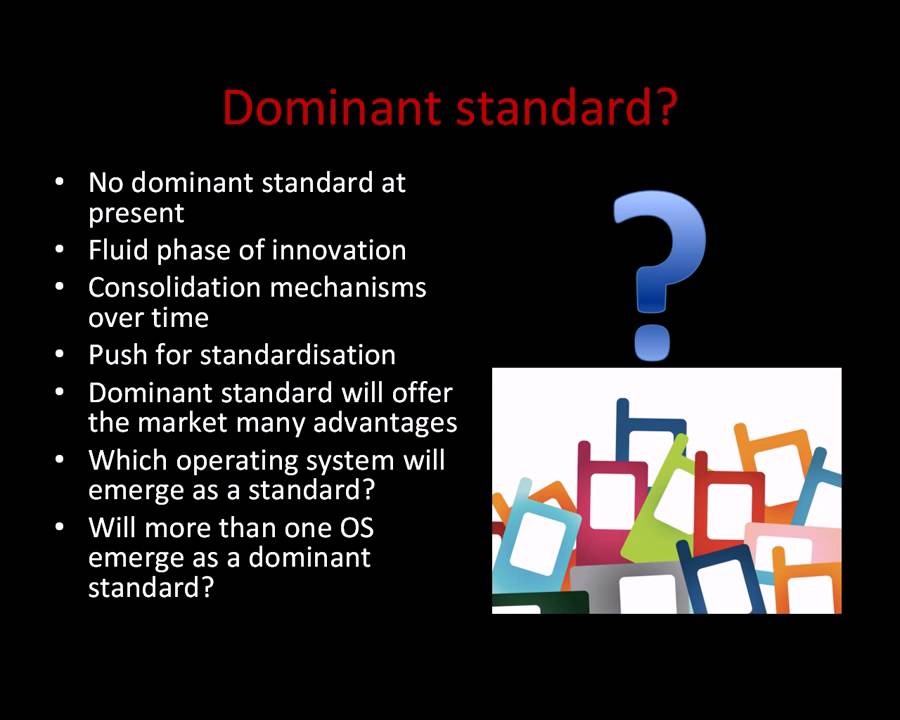 Innovation and Technology Management: A Dominant Design in Smartphone Operating Systems, Part I