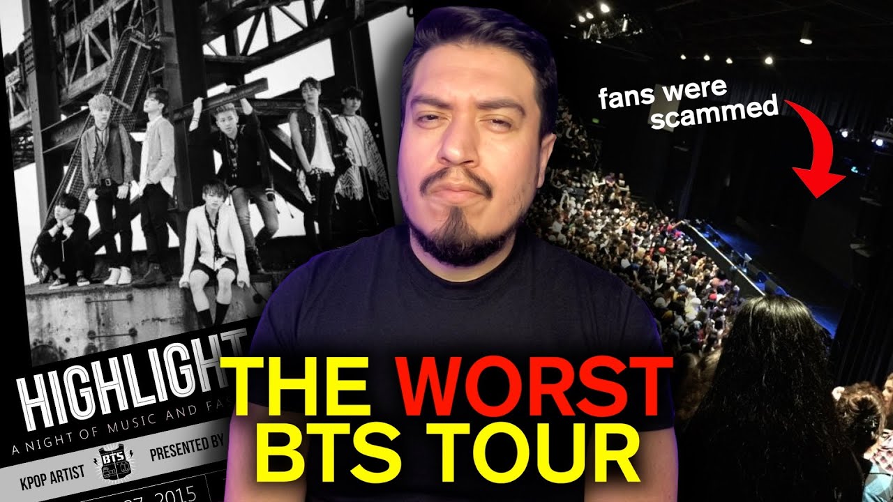 the worst bts tour ever (highlight tour 2015) | BTS History