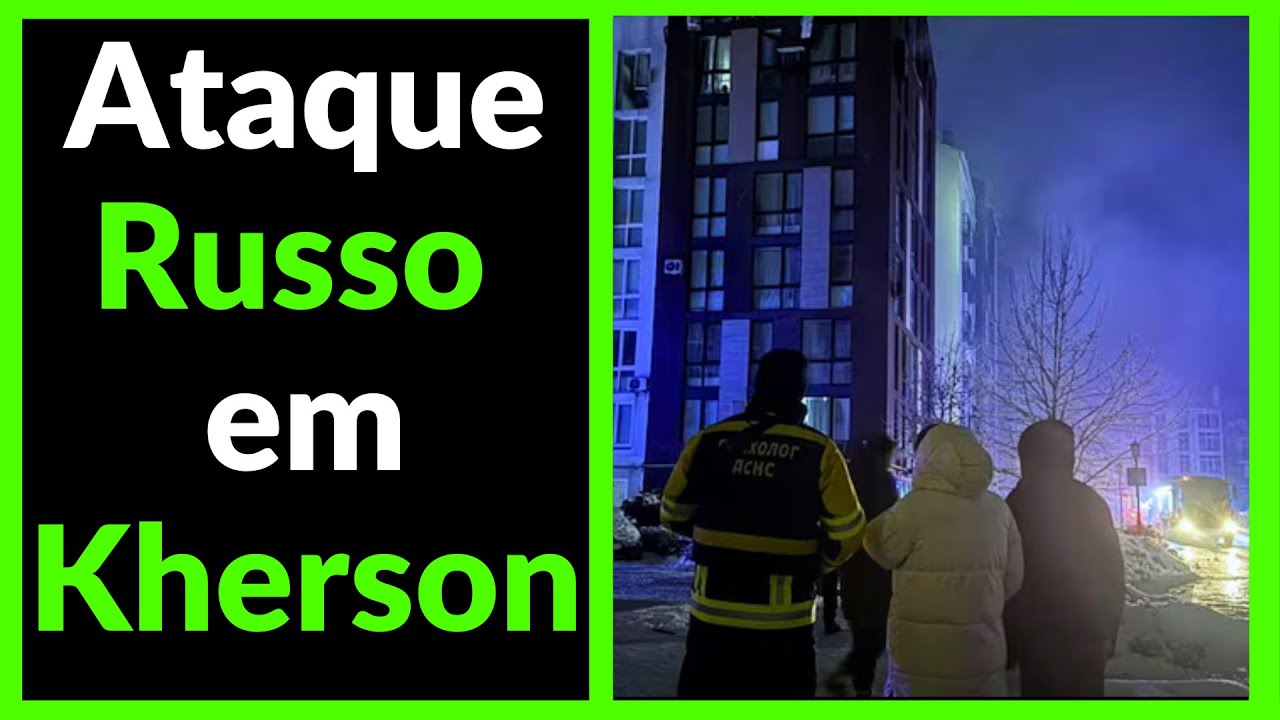 ATAQUE DEVASTADOR! Rússia BOMBARDEIA Kherson e ATINGE Ônibus! NOVO Ataque na Nigéria!!
