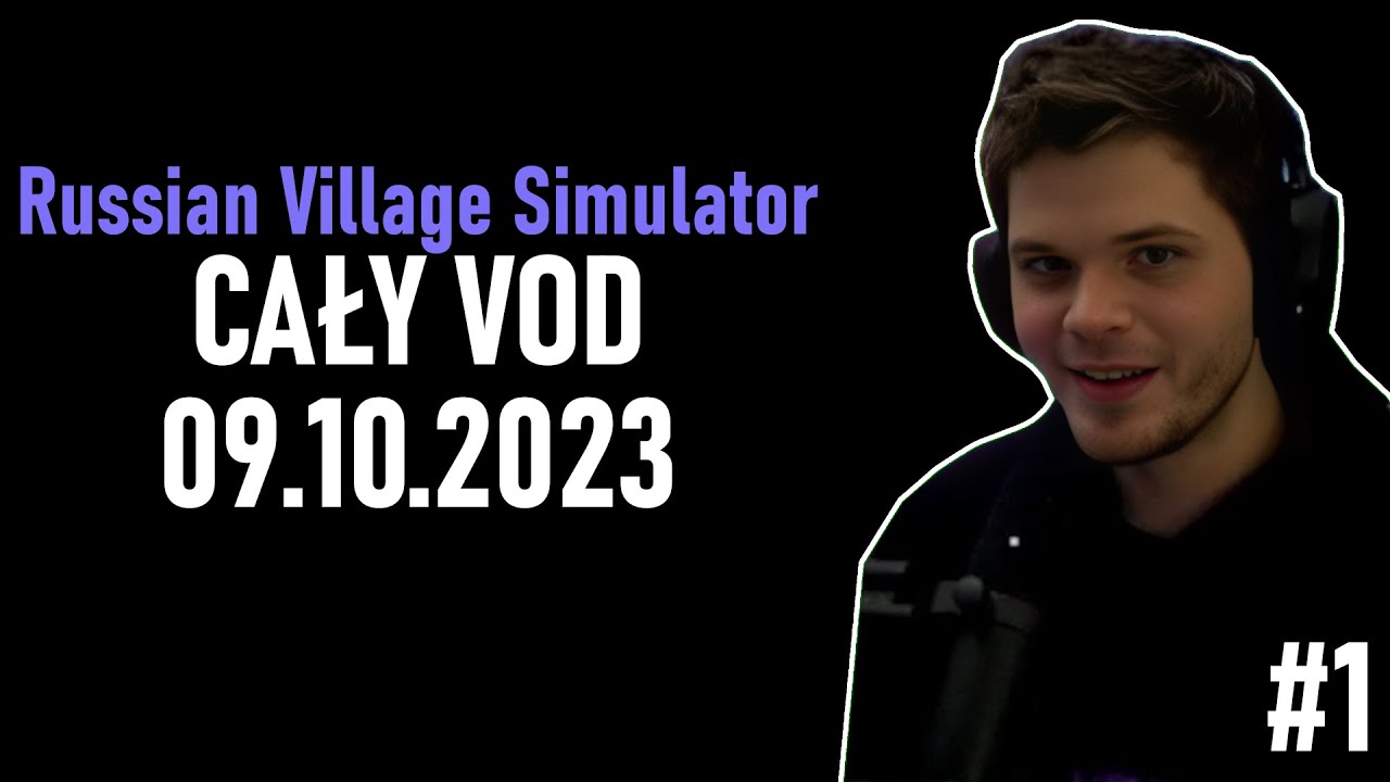 GUCIO | Russian Village Simulator - VOD #1