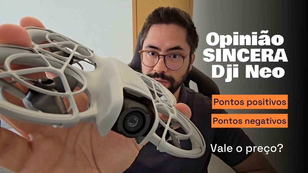 Análise sincera / review do drone Dji Neo. Pontos positivos e negativos em minha experiência com ele