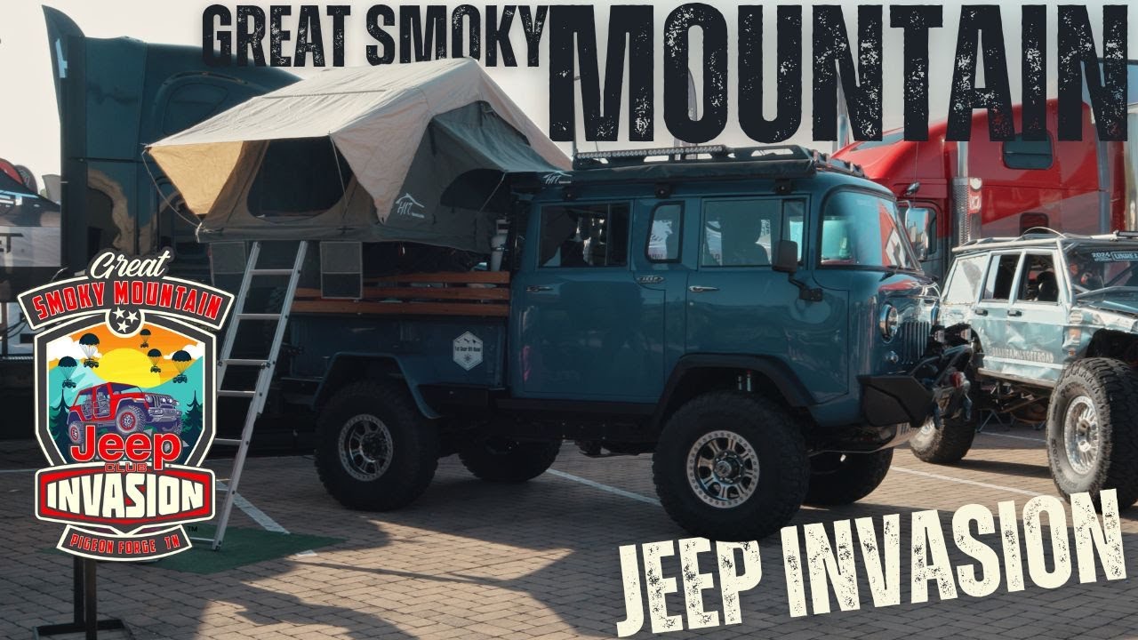 Great Smoky Mountain Jeep Invasion 2025 - OUR FIRST TIME THERE