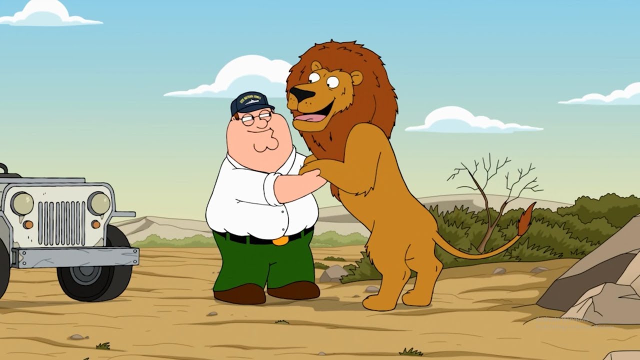 Family Guy S16E14 Veteran Guy - Peter is pretending to be a veteran