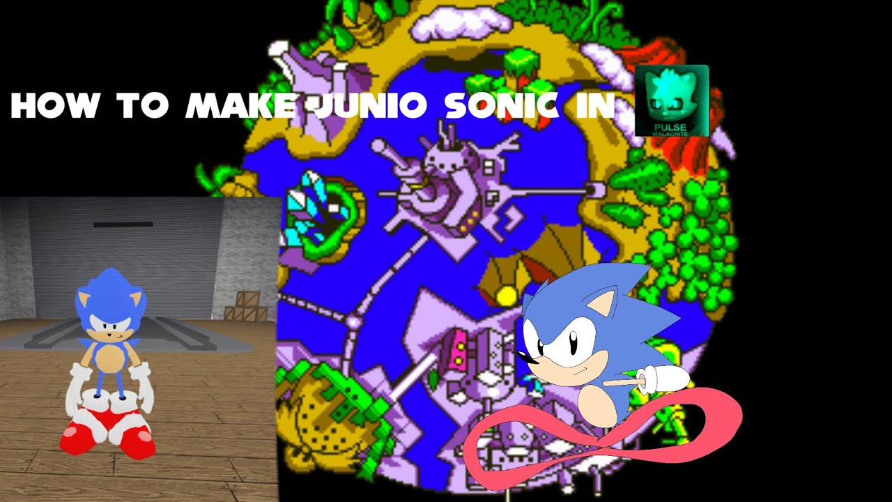 -How to make Junio Sonic in  Pulse Rp-