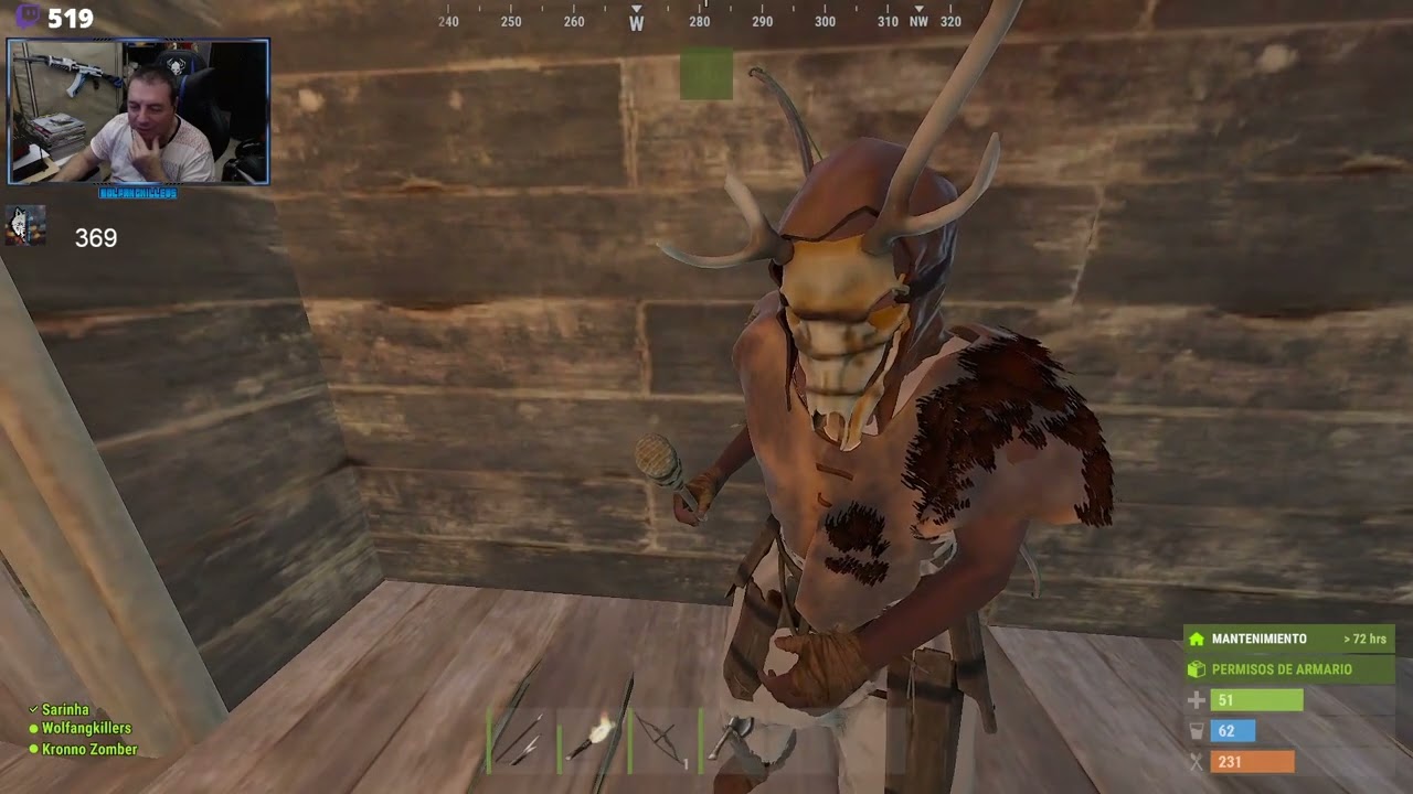 Sarinha le llama viejo verde a Wolfangkillers | Egoland 2