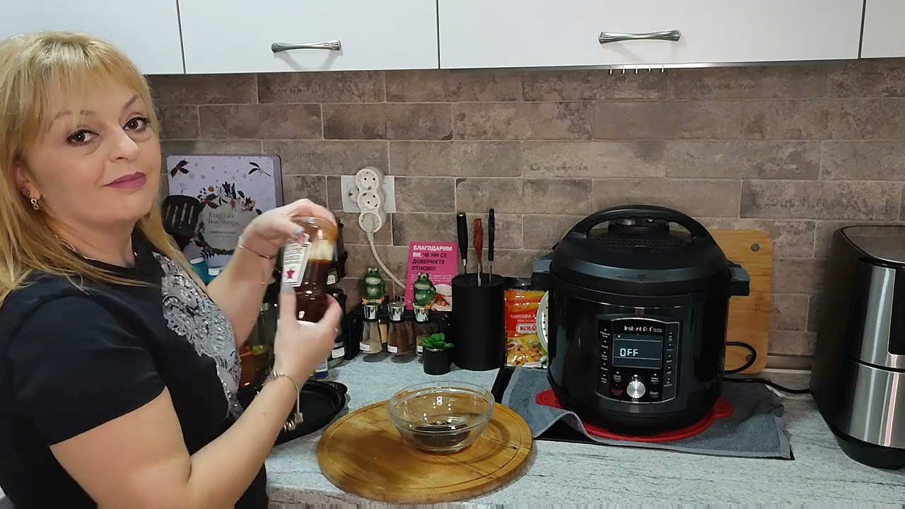 Ребра и ориз в мултикукъри Инстант Пот Про/Дуо Крисп