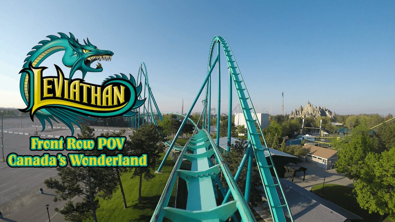 Leviathan Front Row POV - Canada's Wonderland