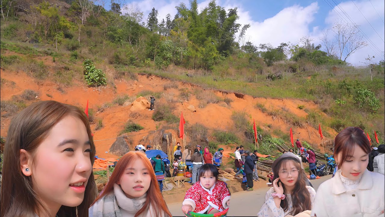 Chợ Phiên Những Ngày Cuối Năm Rất Nhộn Nhịp - Lượng Tây Bắc