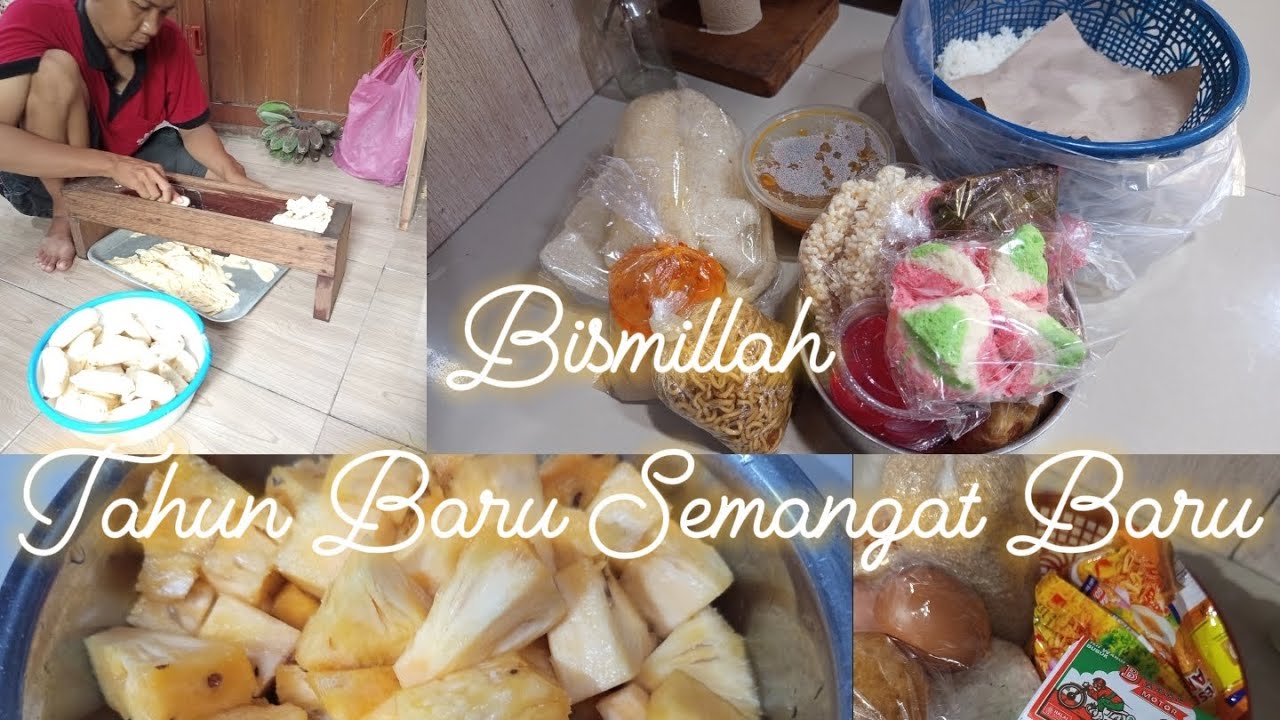 Hari Produktif || Membuat Selai Nanas 🍍 dan Keripik Pisang 🍌 