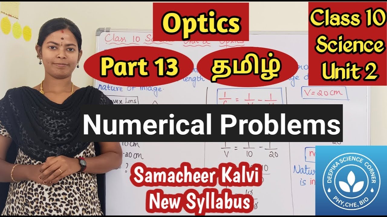 Numerical Problems| Class 10 Science Unit 2 Optics