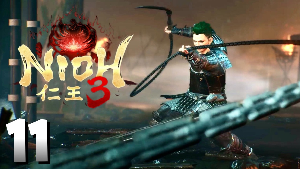 NIOH 3: Walkthrough Gameplay: Part - 11 - The Haunting Caves [4K 60FPS] - No Commentary